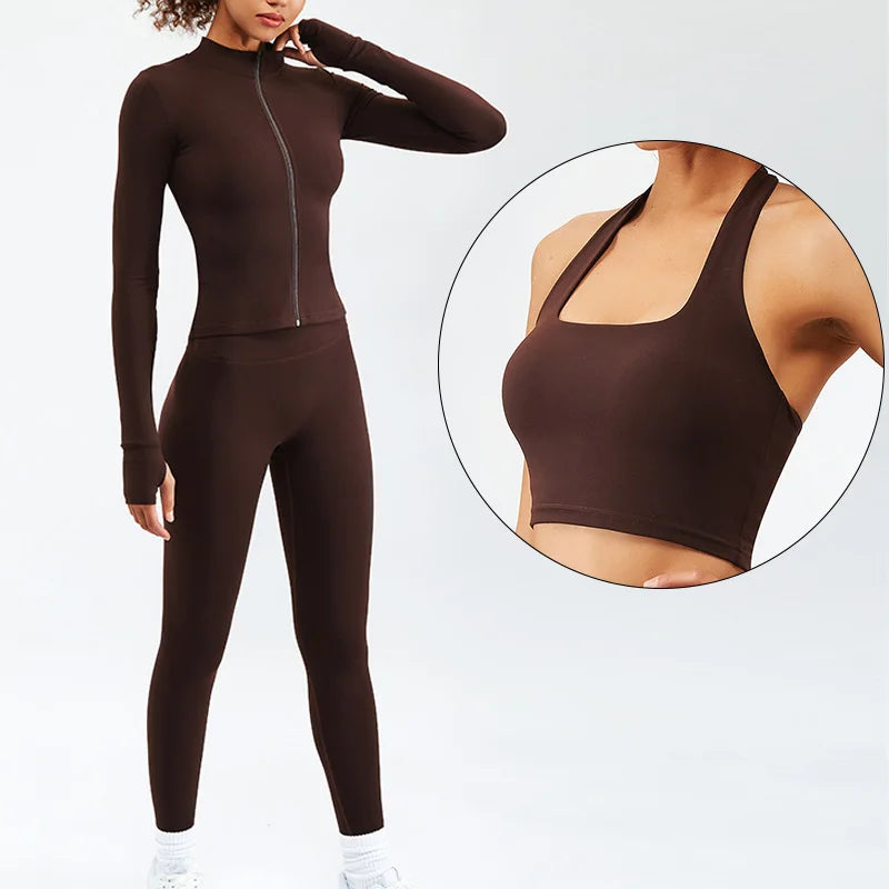 2/3PCS Sport Yoga Set Soft And Breathable Activewear