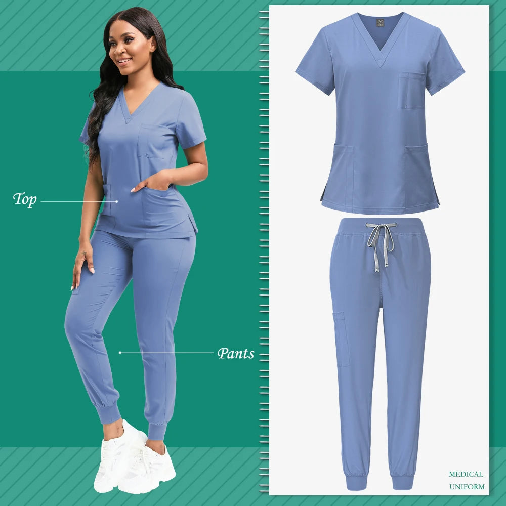 Scrubs High-Quality Medical Nurses Uniform