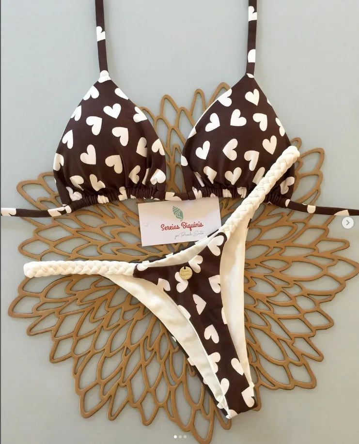 Stylish Women Bikini Beachwear 2PCS Set