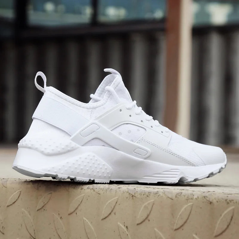 Unisex Jogging Non-Slip Sneakers Green Brand Ultra-light Mesh Breathable Casual Shoes for Men Large Size 35-47