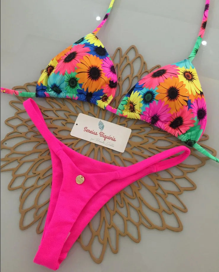 Stylish Women Bikini Beachwear 2PCS Set
