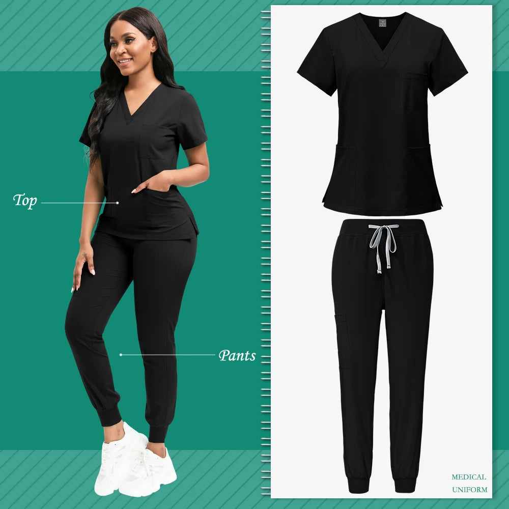 Scrubs High-Quality Medical Nurses Uniform