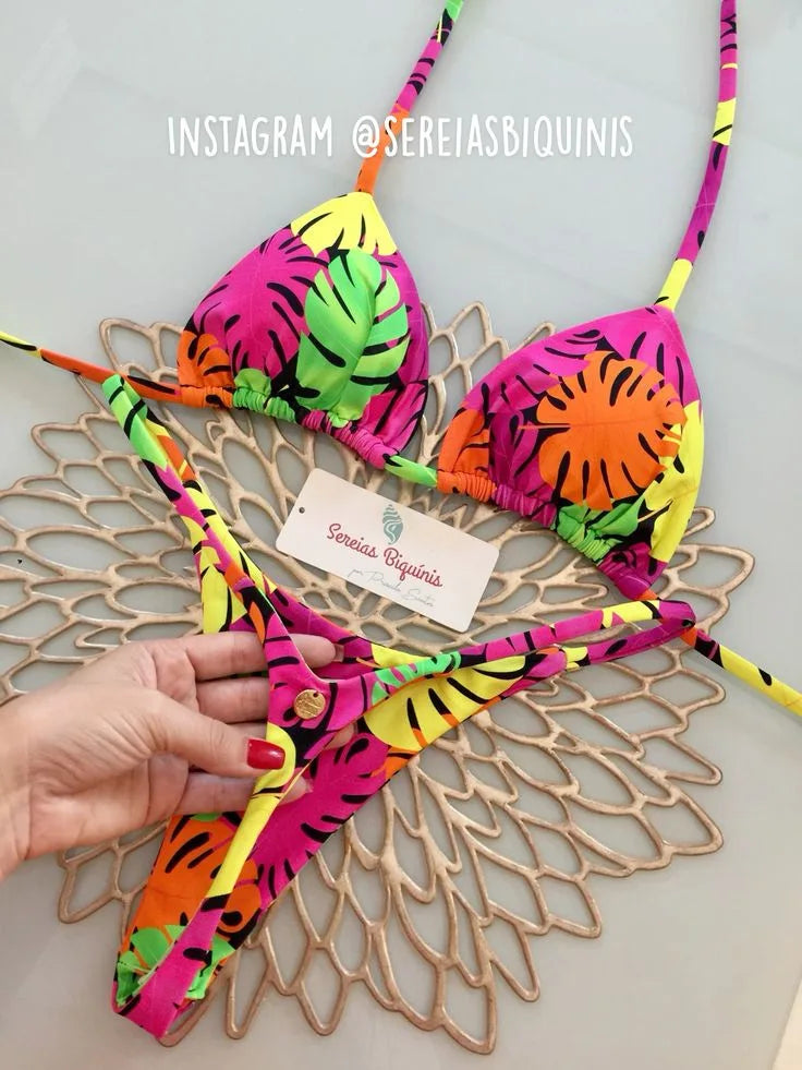 Stylish Women Bikini Beachwear 2PCS Set