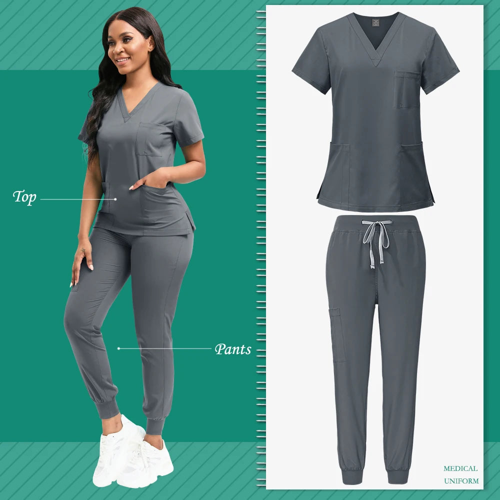 Scrubs High-Quality Medical Nurses Uniform