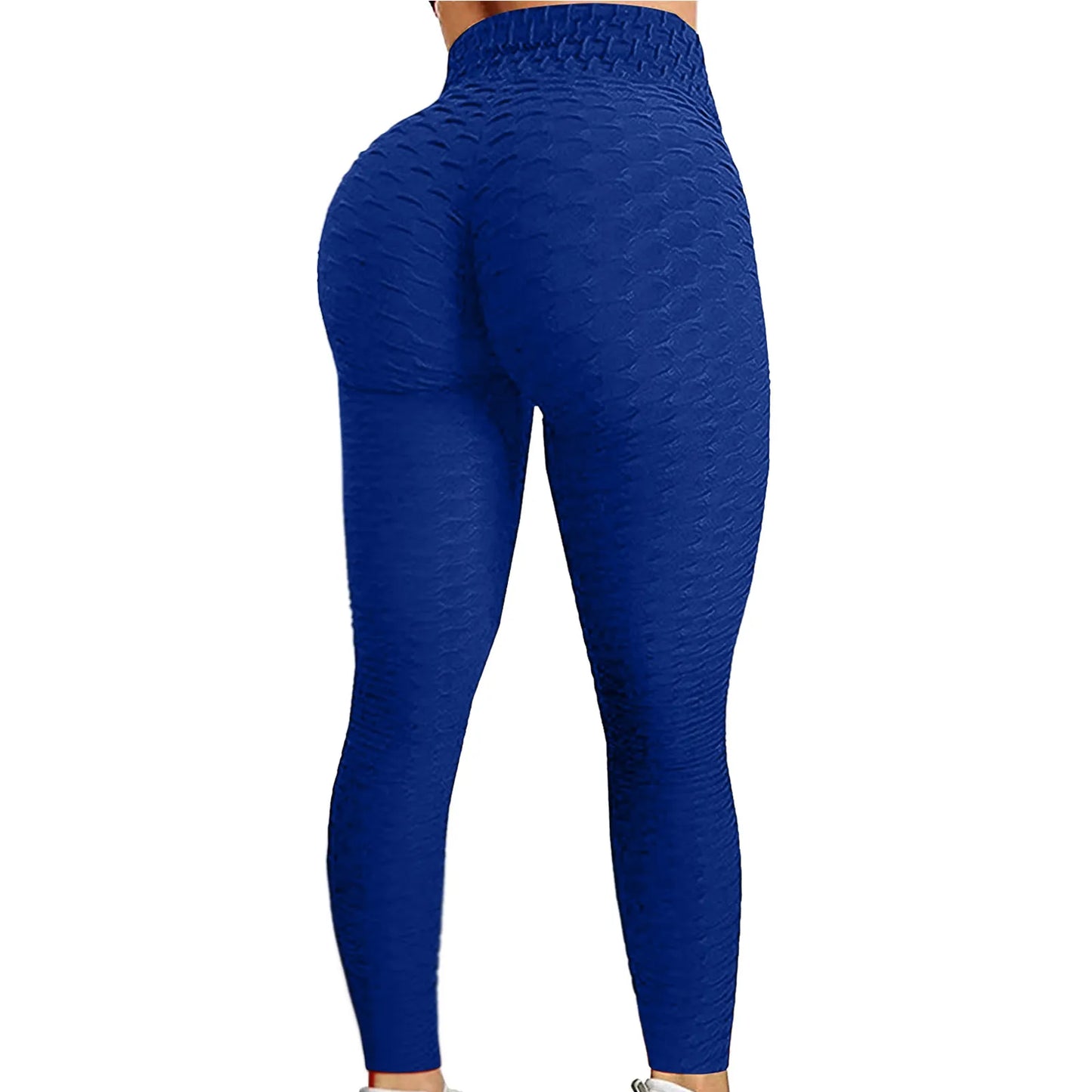 Women's Bubble Hip Lifting Exercise Running High Waist Yoga Tight Pants