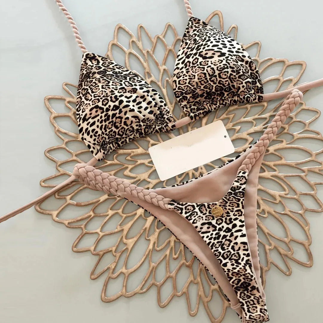 Stylish Women Bikini Beachwear 2PCS Set