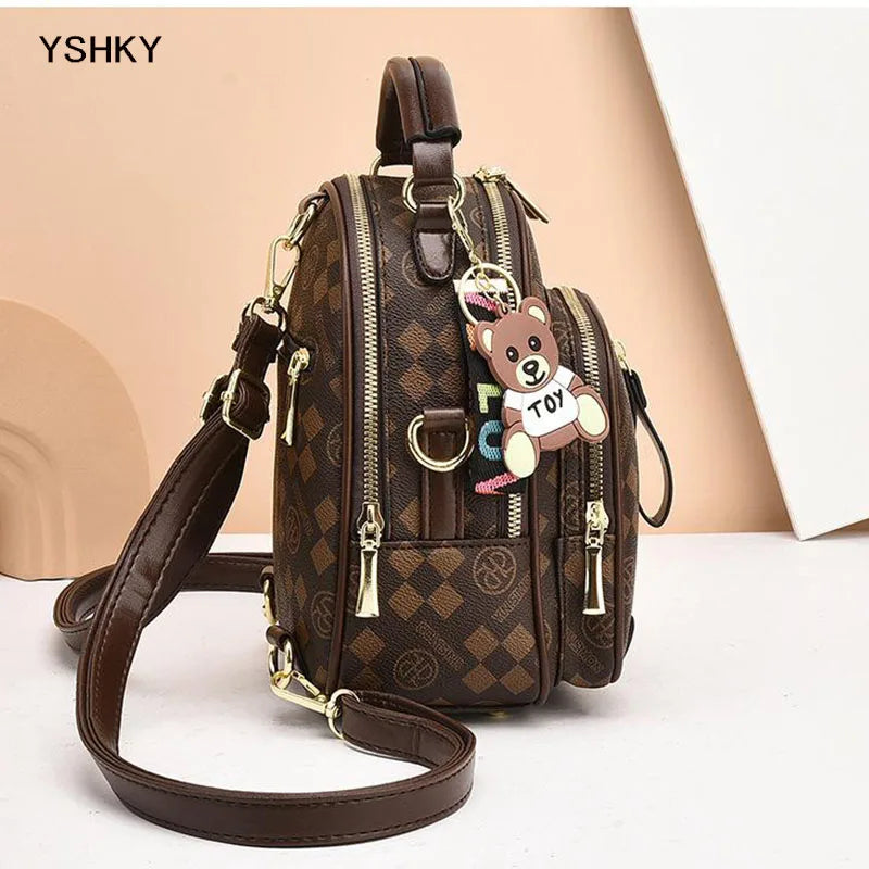 Women's Portable Bucket Shoulder Bag
