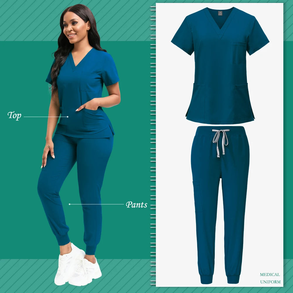 Scrubs High-Quality Medical Nurses Uniform