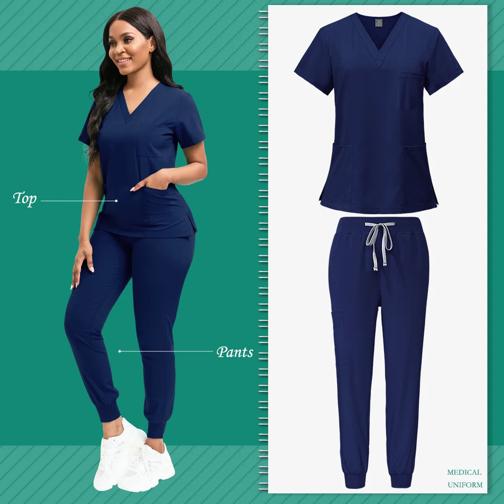 Scrubs High-Quality Medical Nurses Uniform