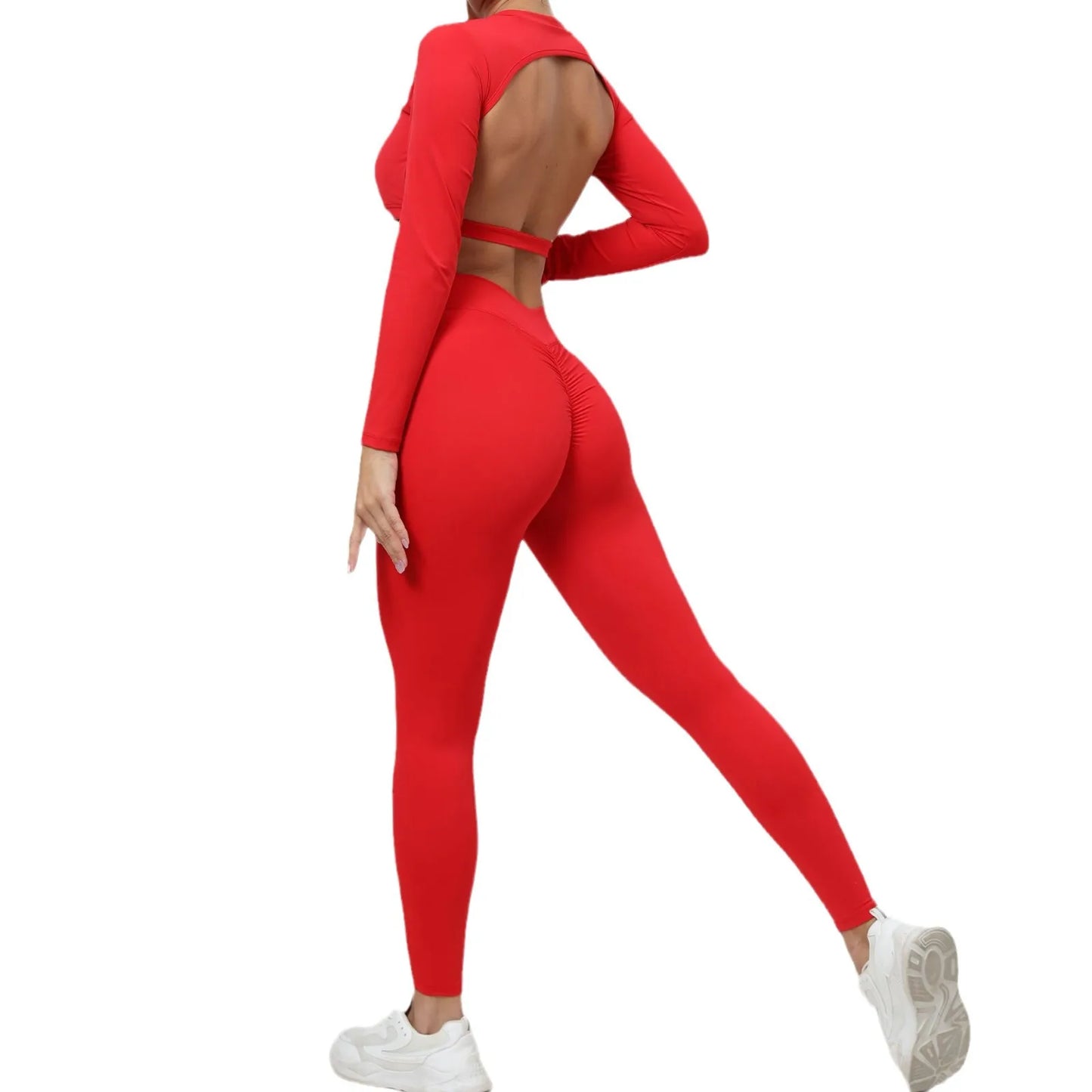 2PCS Activewear Workout Running Tracksuit