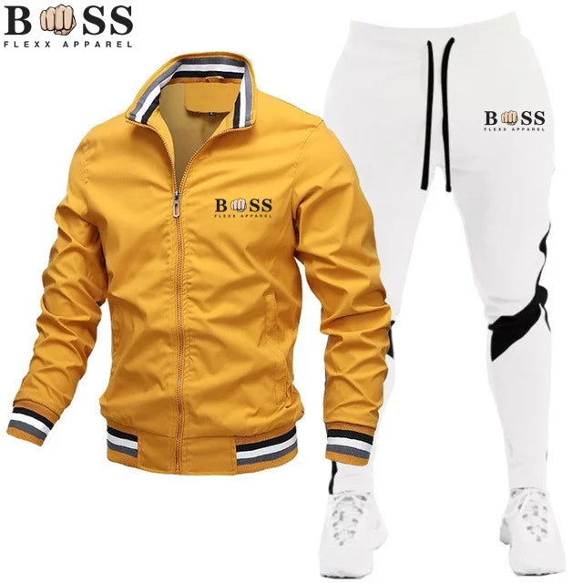 Men's 2- PCS Jogging Fitness Tracksuit