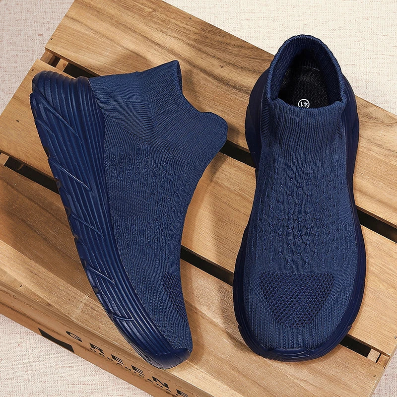 Men's Comfortable Running Walking Stylish Sock Shoes