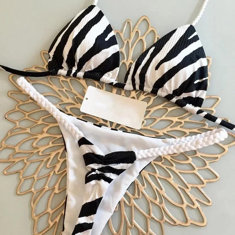Stylish Women Bikini Beachwear 2PCS Set