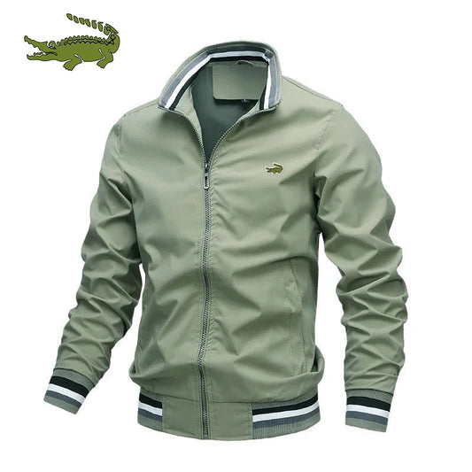 Men’s Windbreaker Jackets Casual Outdoor Sports Coat Spring Autumn Army Cargo Jacket