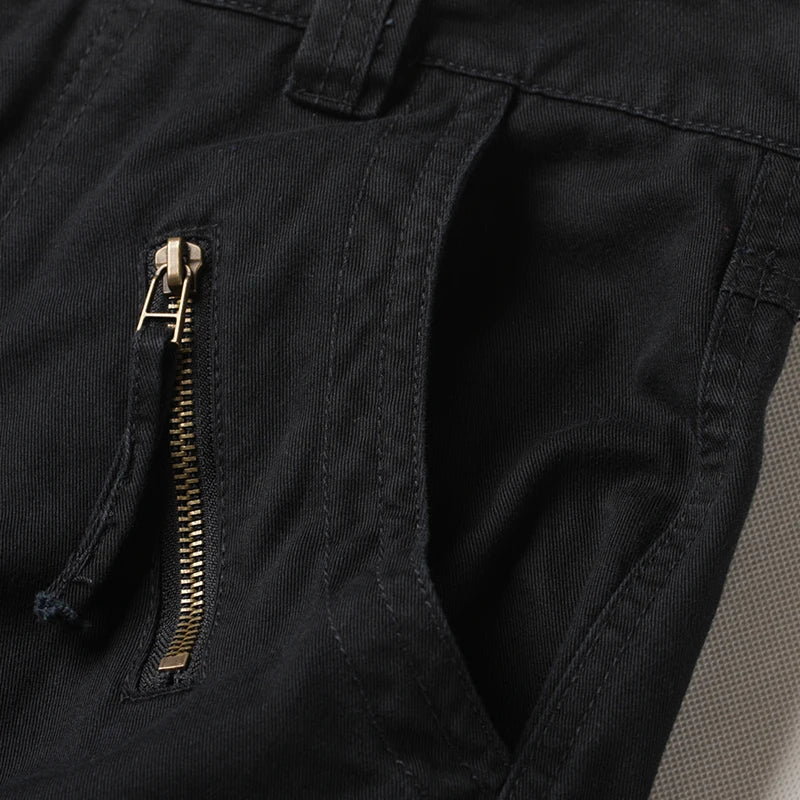 Camo Cargo Pants Outdoor Multi-Pocket Ripstop Jeans