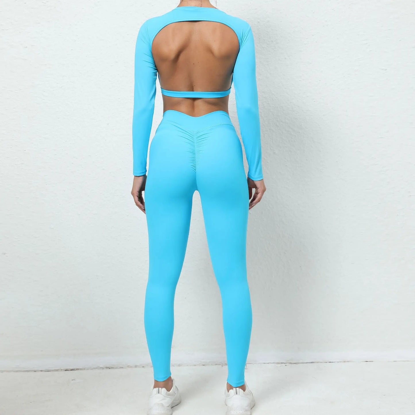 2PCS Activewear Workout Running Tracksuit