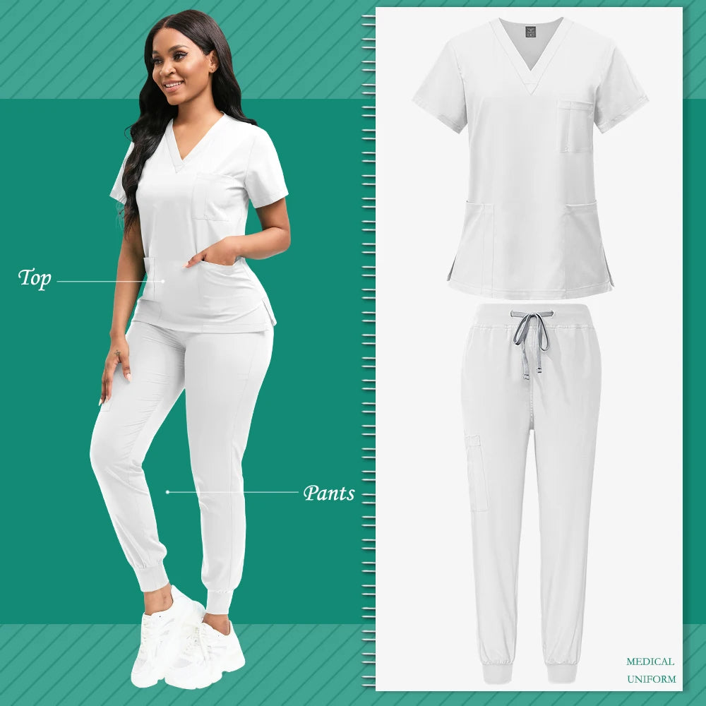 Scrubs High-Quality Medical Nurses Uniform