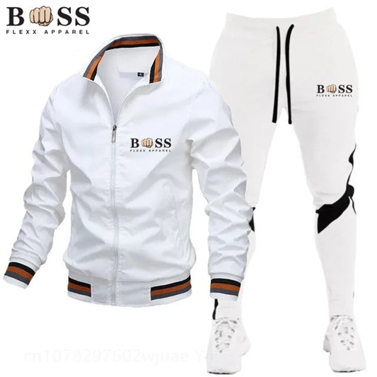 Men's 2- PCS Jogging Fitness Tracksuit