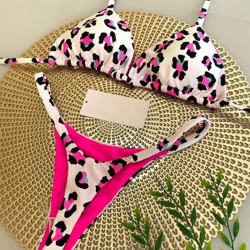 Stylish Women Bikini Beachwear 2PCS Set
