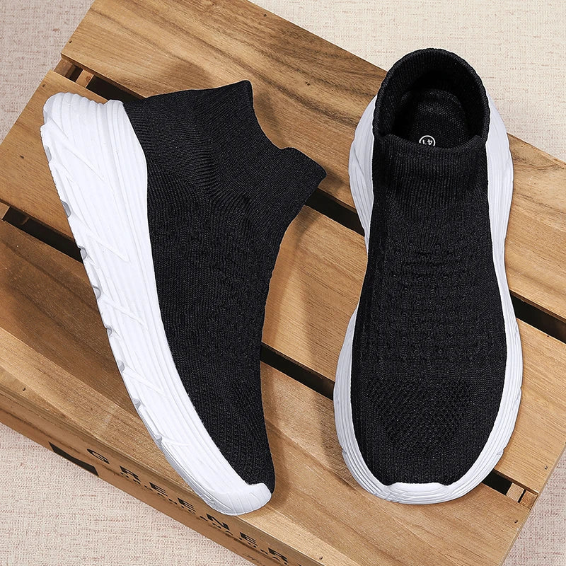 Men's Comfortable Running Walking Stylish Sock Shoes