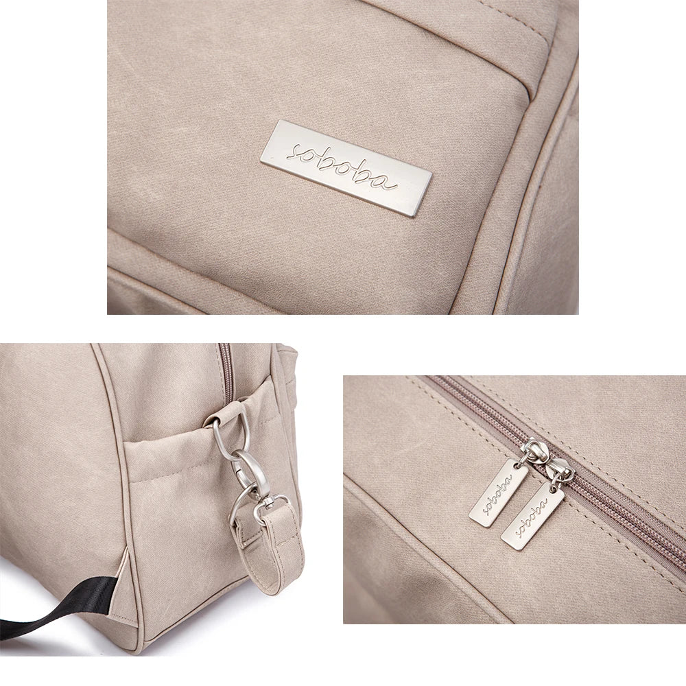 Diaper Backpack for Baby Care Waterproof Multi-function Changing Bag for Mother's and Father's