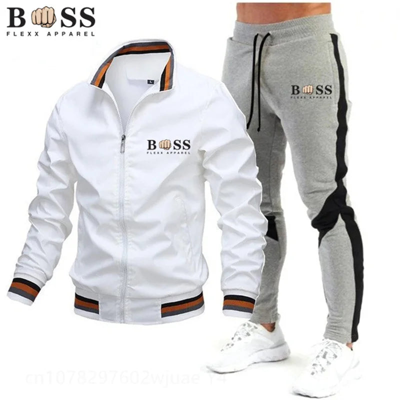 Men's 2- PCS Jogging Fitness Tracksuit