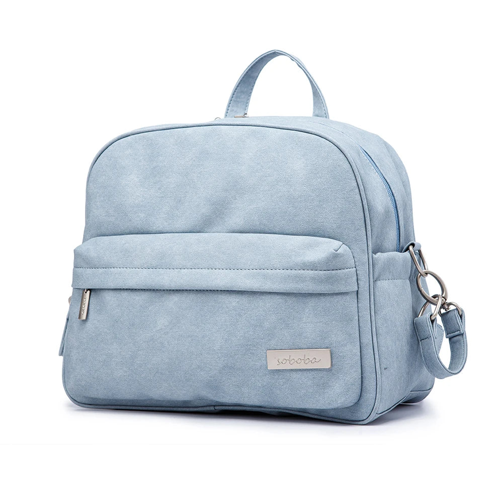 Diaper Backpack for Baby Care Waterproof Multi-function Changing Bag for Mother's and Father's