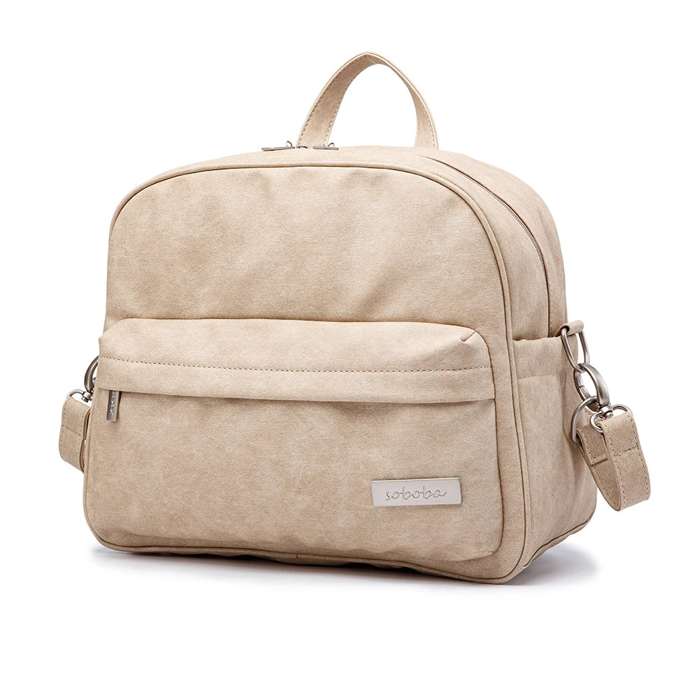 Diaper Backpack for Baby Care Waterproof Multi-function Changing Bag for Mother's and Father's