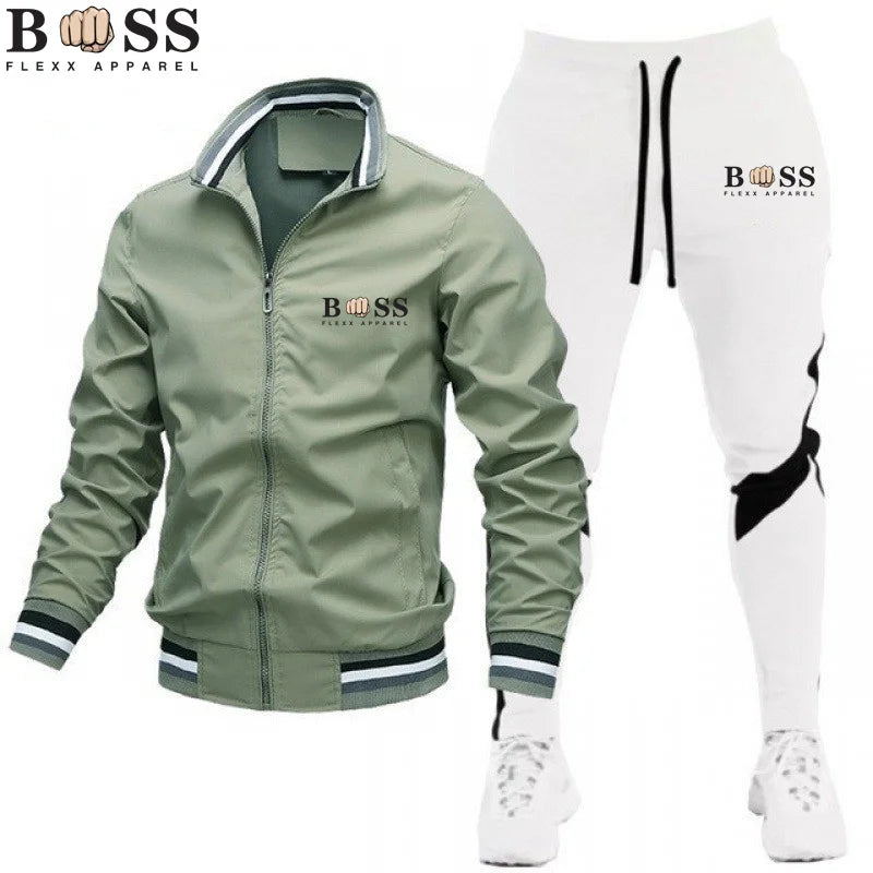 Men's 2- PCS Jogging Fitness Tracksuit