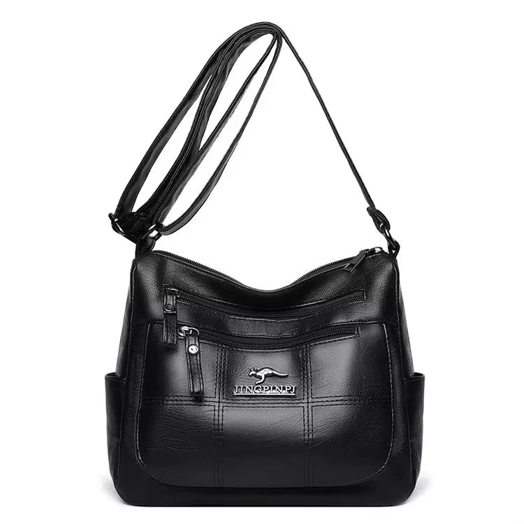 Stylish Large Soft Leather Crossbody and Handbag