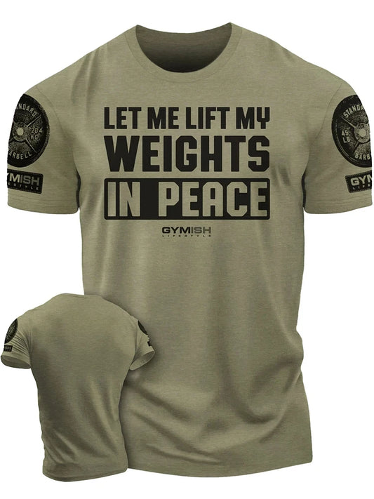 3D Printed Men's Short Sleeved T-Shirt, Comprehensive Exercise, Fitness T-shirt