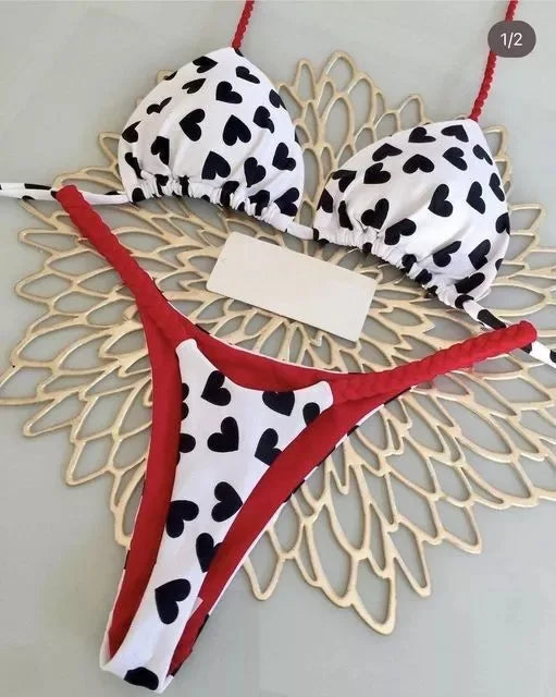 Stylish Women Bikini Beachwear 2PCS Set