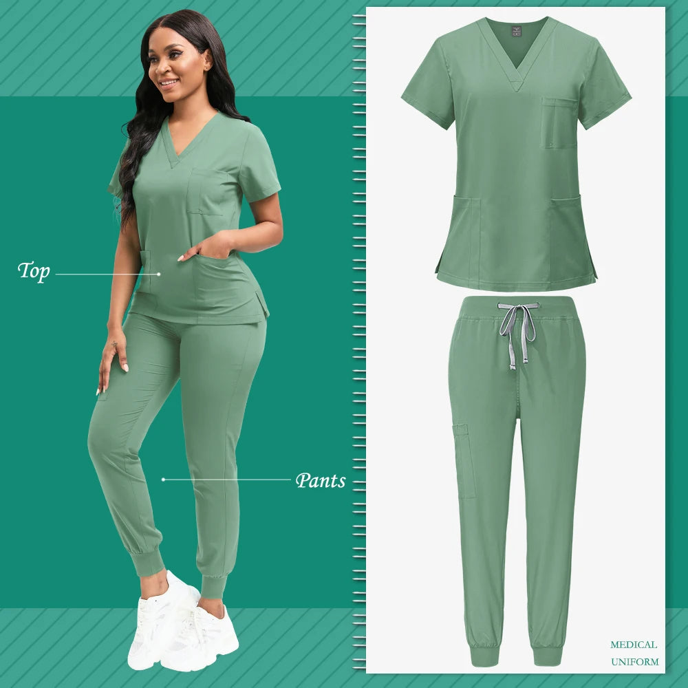Scrubs High-Quality Medical Nurses Uniform