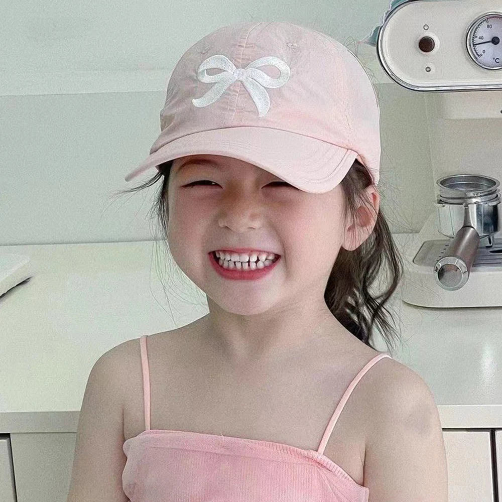 Fashion High Ponytail Kids Boy Girl Sun Quick Drying Baseball Adjustable Travel Caps