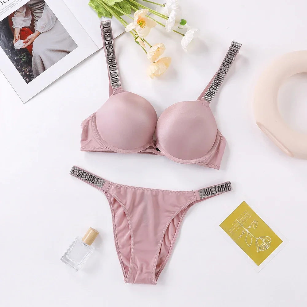 Lingerie Soft Versatile Shapewear Bra and Panty Set