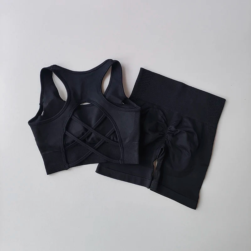 Comfortable 2 PCS Women's Workout Sporstwear