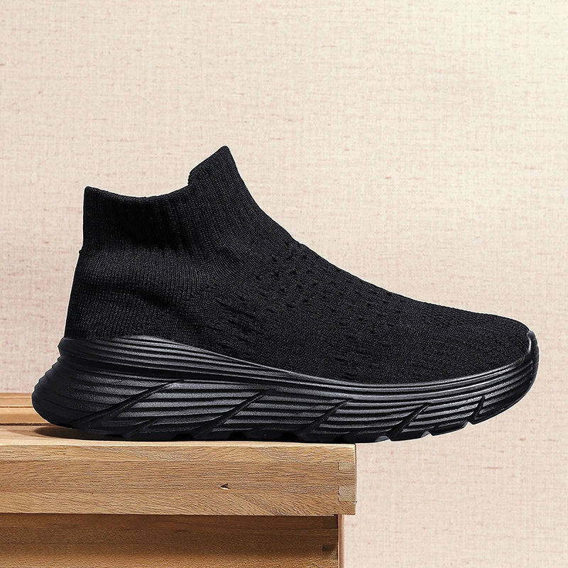 Men's Comfortable Running Walking Stylish Sock Shoes