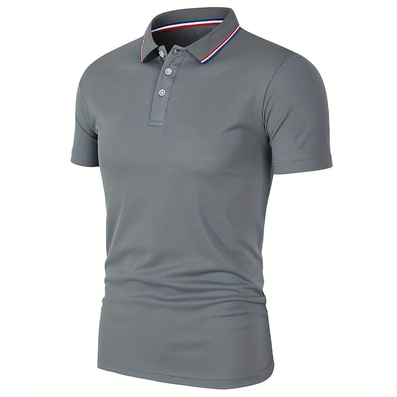 Casual Short Sleeve Golf and Office Shirt Breathable Unisex Shirt Dropshipping
