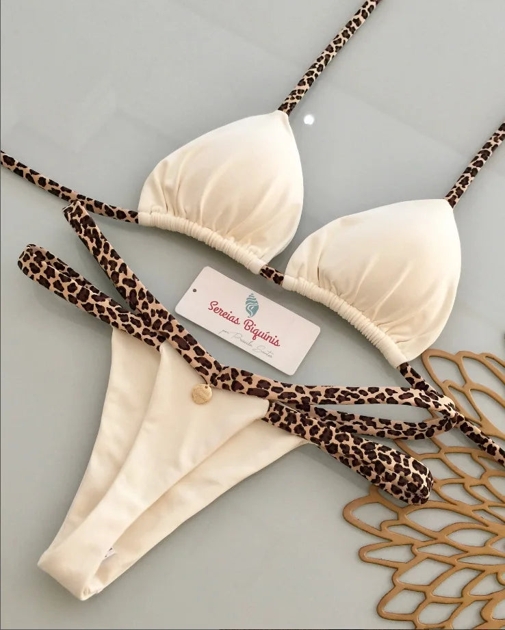 Stylish Women Bikini Beachwear 2PCS Set