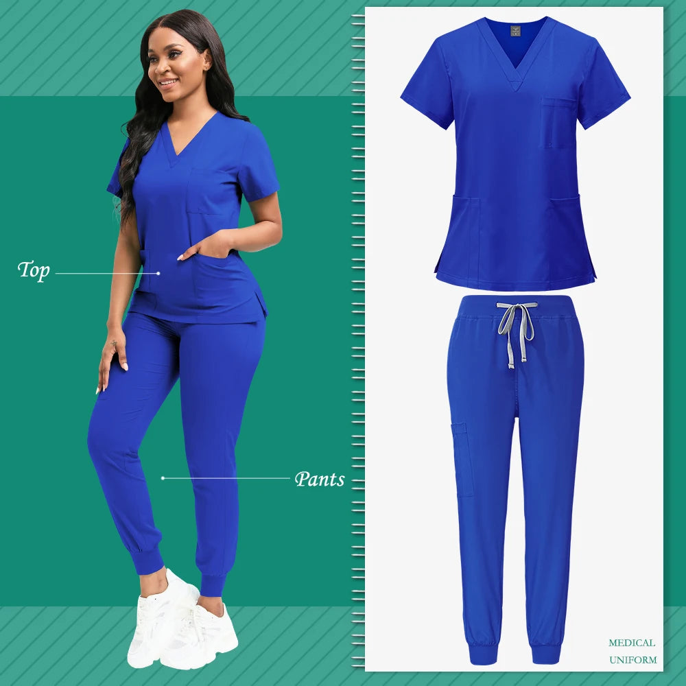 Scrubs High-Quality Medical Nurses Uniform