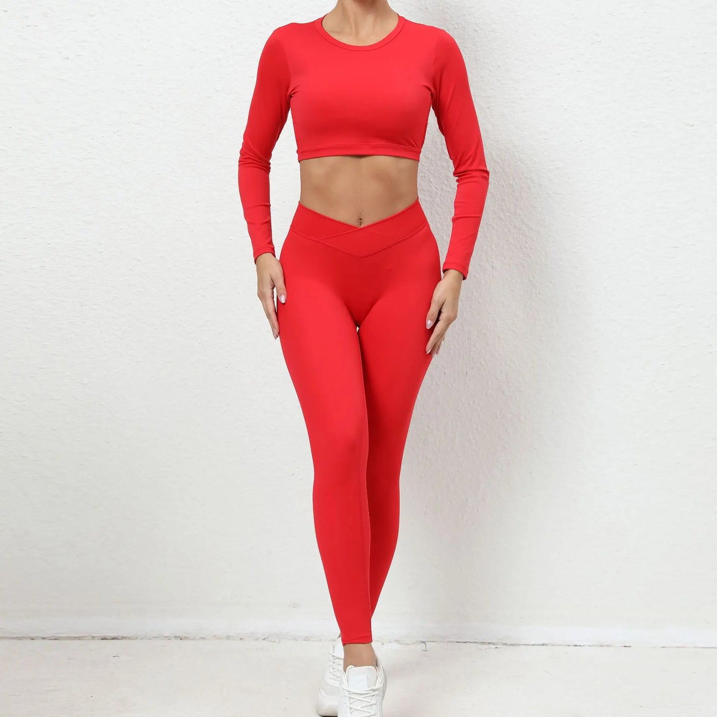 2PCS Activewear Workout Running Tracksuit