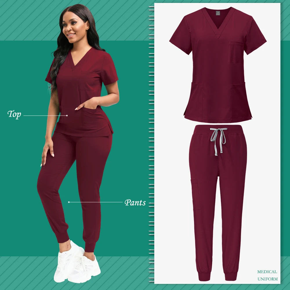 Scrubs High-Quality Medical Nurses Uniform
