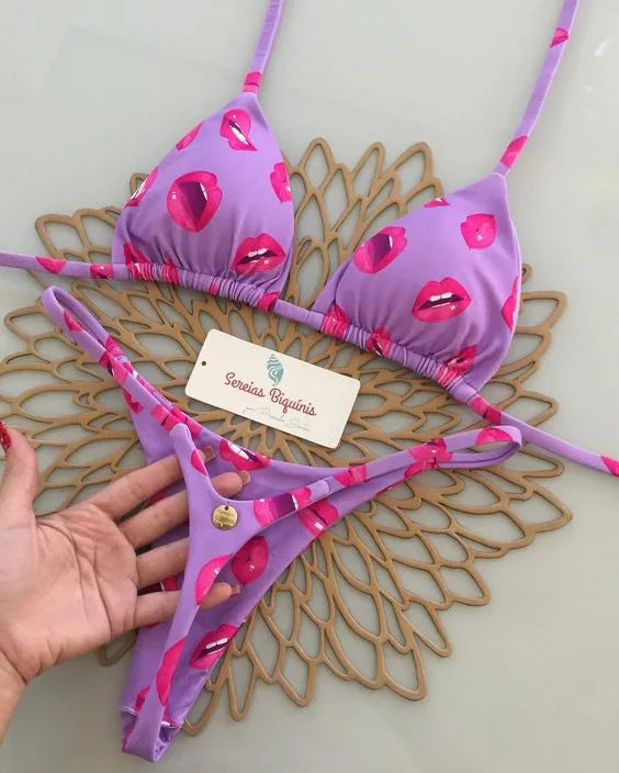Stylish Women Bikini Beachwear 2PCS Set