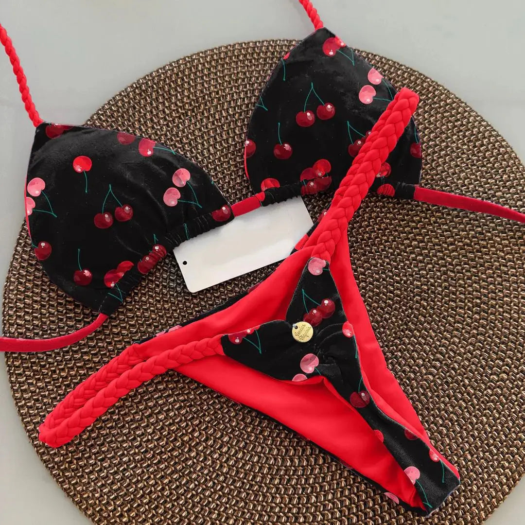 Stylish Women Bikini Beachwear 2PCS Set