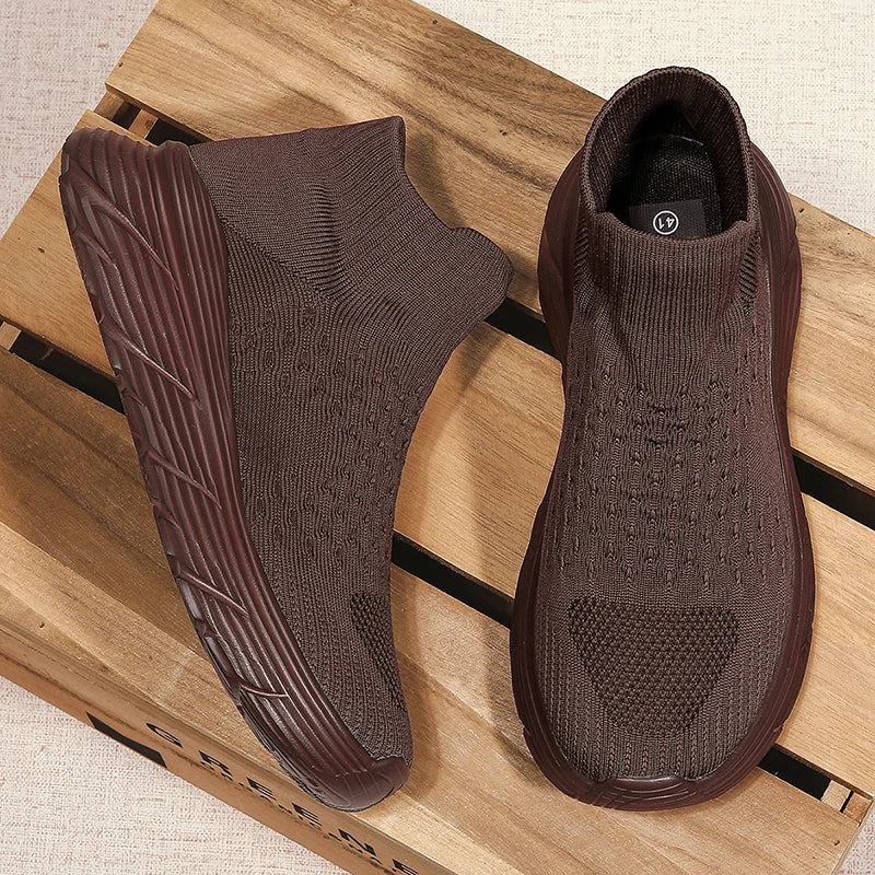 Men's Comfortable Running Walking Stylish Sock Shoes
