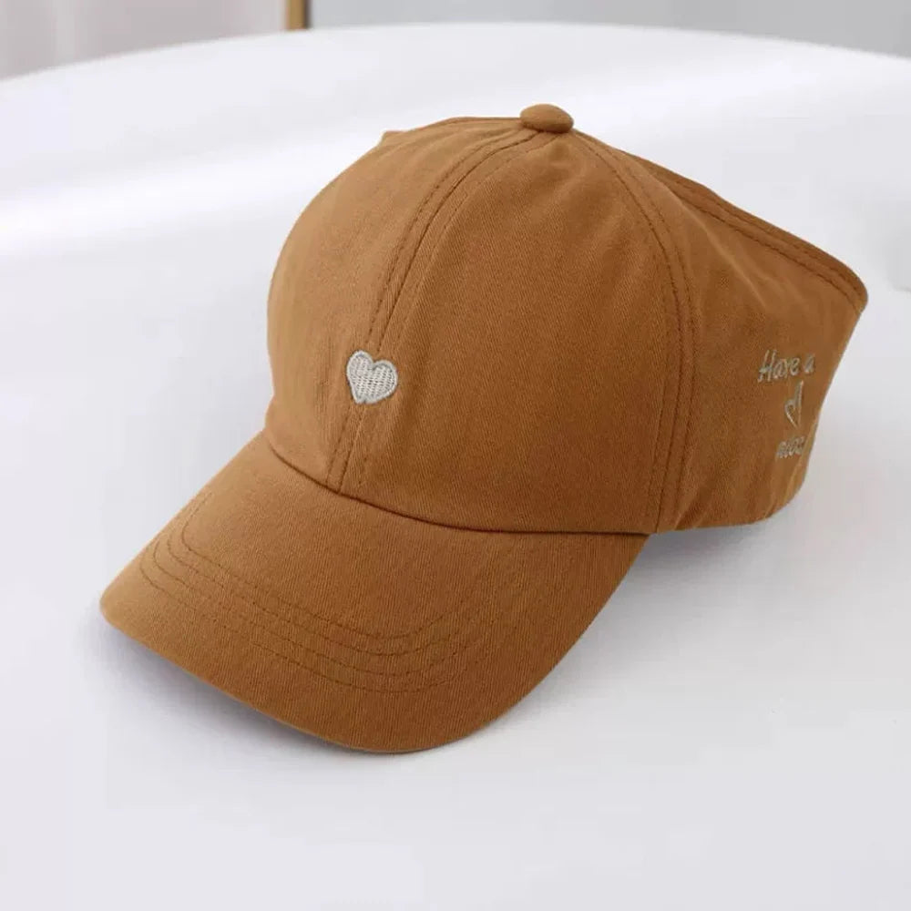Fashion High Ponytail Kids Boy Girl Sun Quick Drying Baseball Adjustable Travel Caps