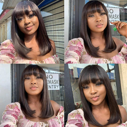 3X1 Middle Part Lace Wig Bob Wings Fashion