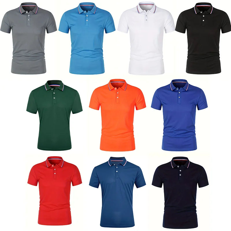 Casual Short Sleeve Golf and Office Shirt Breathable Unisex Shirt Dropshipping